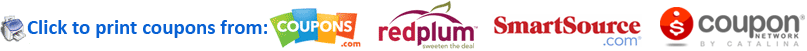 Free Printable Coupons smartsource coupons.com redplum